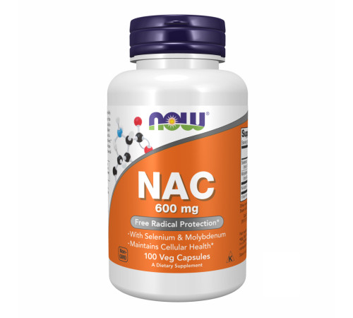 N-ацетилцистеїн NAC-Acetyl Cysteine 600мг - 100 капсул N-ацетилцистеїн NAC-Acetyl Cysteine 600мг - 100 капсул