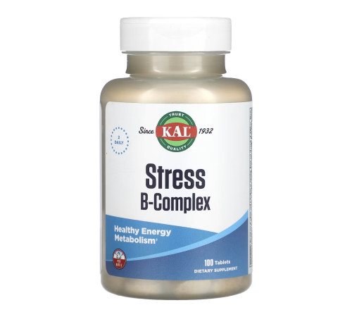 Вітаміни Б від стресу Stress B Complex - 100 таблеток Вітаміни Б від стресу Stress B Complex - 100 таблеток