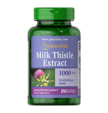Milk Thistle 4:1 Extract 1000mg - 180 softgels