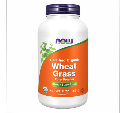 Органічні паростки пшениці (Wheat Grass Powder Organic) 9 унцій Органічні паростки пшениці (Wheat Grass Powder Organic) 9 унцій