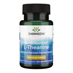 Suntheanine L-Theanina Swanson 100mg - 60veggie caps