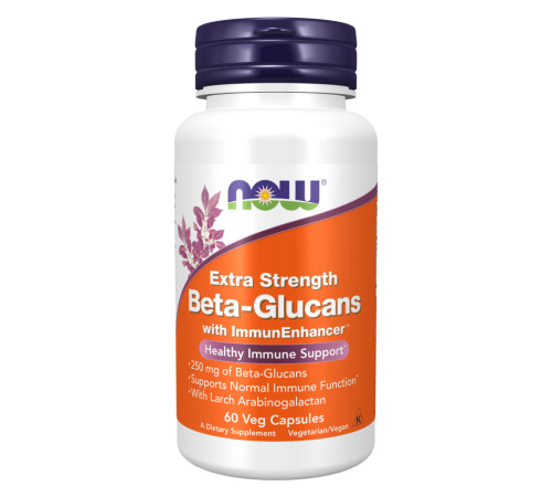 Бета-глюкан Beta-Glucans with ImmunEnhancer Extra Strength - 60 капсул Бета-глюкан Beta-Glucans with ImmunEnhancer Extra Strength - 60 капсул