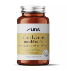 Cordyceps Mushroom UNS Vitamins - 60 veg caps