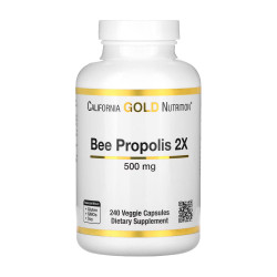Бджолиний прополіс Bee Propolis 2X 500mg - 240 капсул