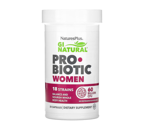 Пробіотики для жінок (Gi Natural Probiotic Women) - 30 капсул Пробіотики для жінок (Gi Natural Probiotic Women) - 30 капсул