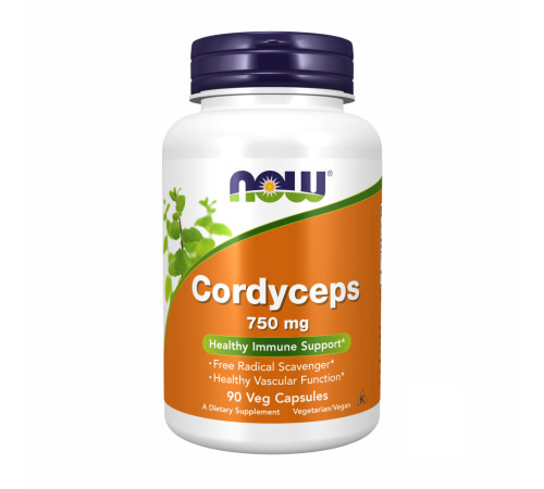 Cordyceps Now Foods 750 mg - 90 vcaps