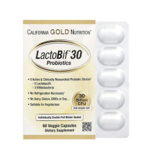 Пробіотики LactoBif 30 Probiotics - 60 veg caps
