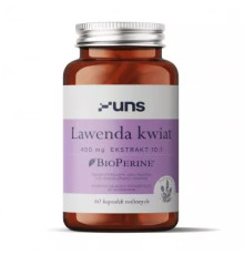 Lawenda Kwiat UNS Vitamins 400mg -60caps