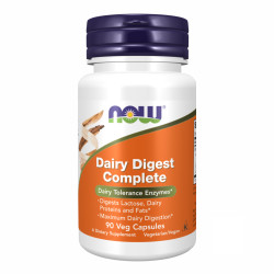 Dairy Digest Complete Now Foods - 90 vcaps