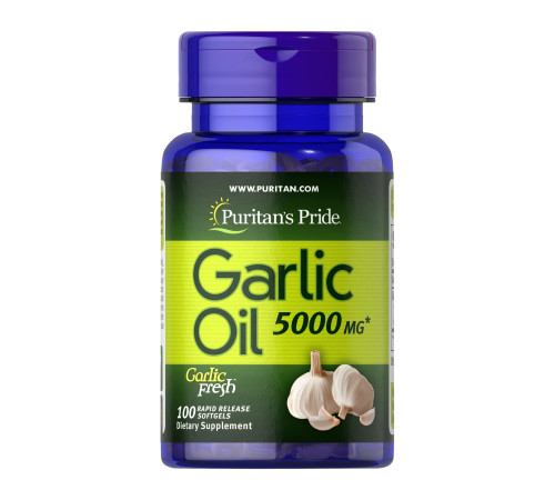 Часникова олія (Garlic Oil) 5000мг - 100 капсул Часникова олія (Garlic Oil) 5000мг - 100 капсул