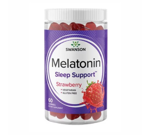Melatonin Sleep Support Strawberry - 60 Gummies Melatonin Sleep Support Strawberry - 60 Gummies