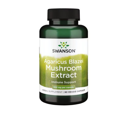 Екстракт гриба (Agaricus Blazei Mushroom Extract) 500мг - 90 капсул Екстракт гриба (Agaricus Blazei Mushroom Extract) 500мг - 90 капсул
