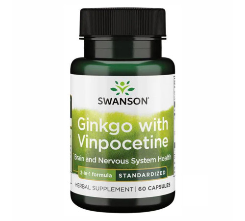 Ginko with Vinpocetine - 60caps