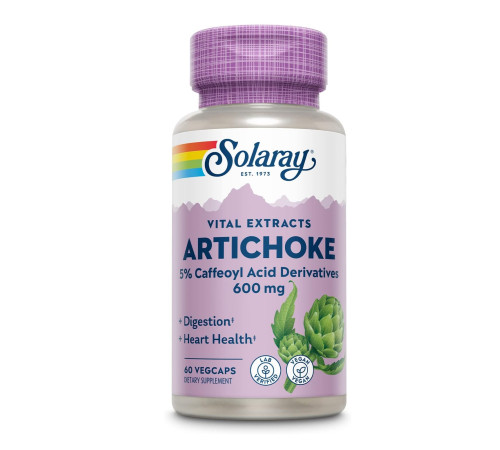 Екстракт листя артишок (Artichoke Leaf Extract) 600мг - 60 капсул Екстракт листя артишок (Artichoke Leaf Extract) 600мг - 60 капсул