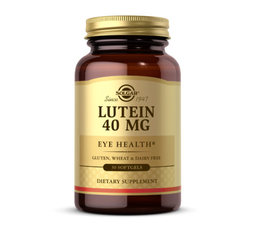 Лютеїн Lutein 40мг - 30 капсул Лютеїн Lutein 40мг - 30 капсул