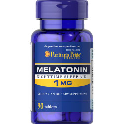 Мелатонін (Melatonin) 1мг - 90 капсул
