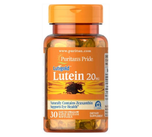 Лютеїн (Lutein) 20мг - 30 капсул Лютеїн (Lutein) 20мг - 30 капсул