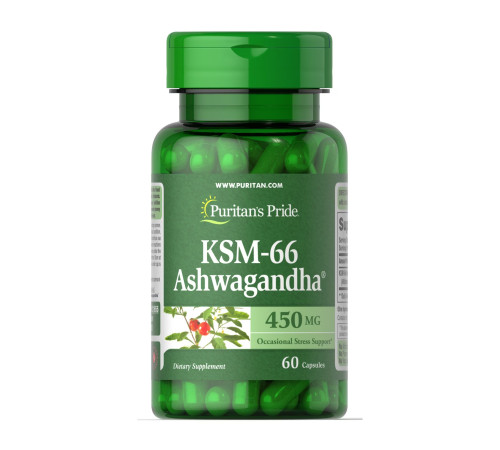 Ашваганда Ashwagandha KSM-66 450мг - 60капсул Ашваганда Ashwagandha KSM-66 450мг - 60капсул