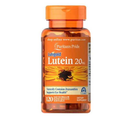 Лютеїн із зеаксантином Lutein 20мг with Zeaxanthin - 120 капсул Лютеїн із зеаксантином Lutein 20мг with Zeaxanthin - 120 капсул