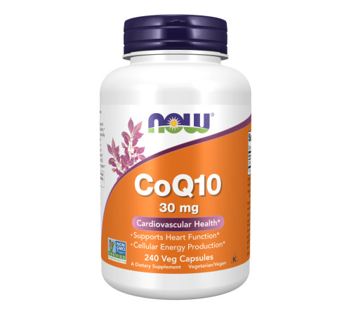 Коензим CoQ10 30мг - 240 капсул Коензим CoQ10 30мг - 240 капсул