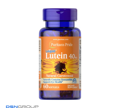 Лютеїн із зеаксантином Lutein 40мг with Zeaxanthin - 60 капсул Лютеїн із зеаксантином Lutein 40мг with Zeaxanthin - 60 капсул
