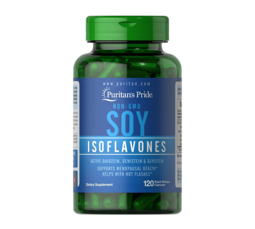 Соєві Ізофлавони (Non-GMO Isoflavones) 750мг - 120 капсул Соєві Ізофлавони (Non-GMO Isoflavones) 750мг - 120 капсул