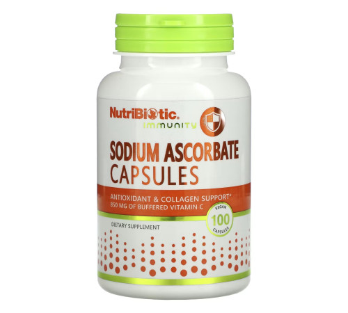 Аскорбат натрію - Sodium Ascorbate 100 капсул Аскорбат натрію - Sodium Ascorbate 100 капсул