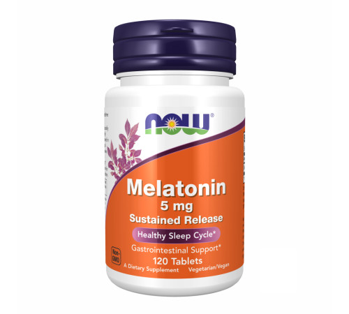 Melatonin Now Foods 5 mg - 120 tabs Melatonin Now Foods 5 mg - 120 tabs
