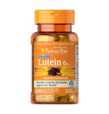 Лютеїн із зеаксантином Lutein 6мг with Zeaxanthin - 100 капсул