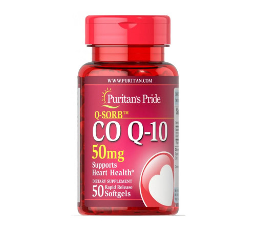 Коензим Q-10 (Q-SORB™ Co Q-10) 50мг - 50 капсул Коензим Q-10 (Q-SORB™ Co Q-10) 50мг - 50 капсул