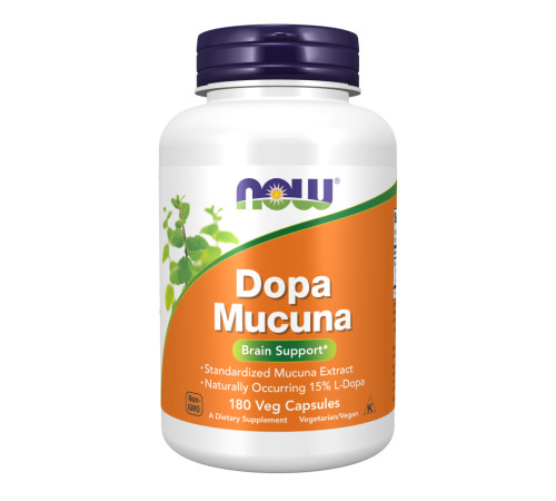 Екстракт мукуни Dopa Mucuna - 180 капсул Екстракт мукуни Dopa Mucuna - 180 капсул