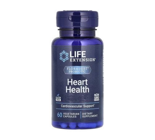 Добавка для здоров’я серця FLORASSIST® Heart Health - 60 капсул Добавка для здоров’я серця FLORASSIST® Heart Health - 60 капсул