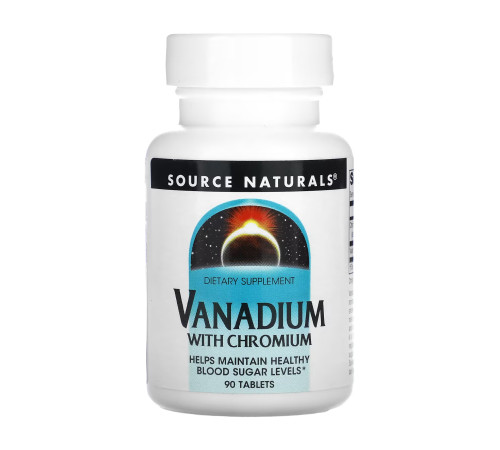 Ванадій з хромом - Vanadium with Chromium - 90 таблеток