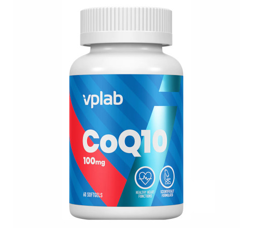 CoQ10 UNS Vitamins VPLab 100 mg - 60 Softgels CoQ10 UNS Vitamins VPLab 100 mg - 60 Softgels