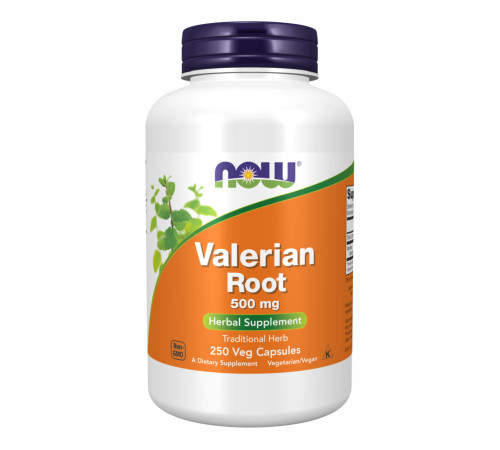 Корінь валеріани - Valerian Root 500mg 250 капсул Корінь валеріани - Valerian Root 500mg 250 капсул