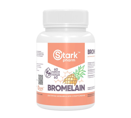 Бромелайн Bromelain 300мг - 60 капсул Бромелайн Bromelain 300мг - 60 капсул