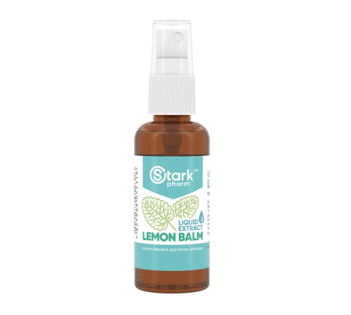 Спрей меліси Stark Lemon Balm Liquid Extract - 50мл Спрей меліси Stark Lemon Balm Liquid Extract - 50мл