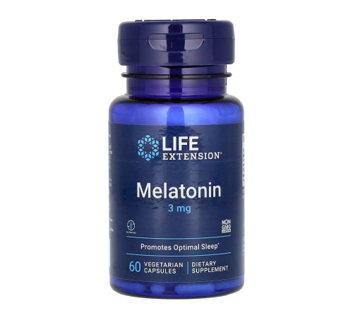 Мелатонін Melatonin 3мг - 60 капсул Мелатонін Melatonin 3мг - 60 капсул