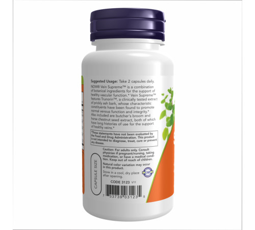 Vein Supreme New Foods - 90 vcaps Vein Supreme New Foods - 90 vcaps