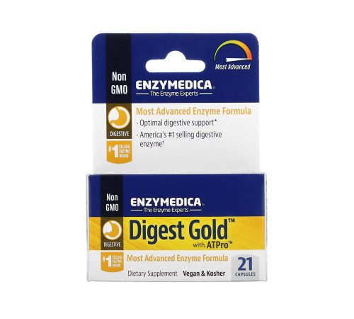 Ферменти для травлення Digest Gold - 21 капсул Sample bottle Ферменти для травлення Digest Gold - 21 капсул Sample bottle