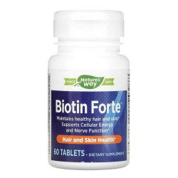 Biotin Forte Nature's Way 5 mg - 60 tabs