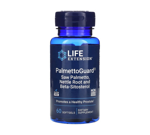 Добавка PalmettoGuard® Saw Palmetto/Nettle Root Formula with Beta-Sitosterol - 60 капсул Добавка PalmettoGuard® Saw Palmetto/Nettle Root Formula with Beta-Sitosterol - 60 капсул