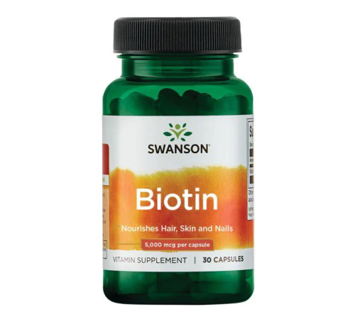 Biotin 5000mcg - 30 caps Biotin 5000mcg - 30 caps