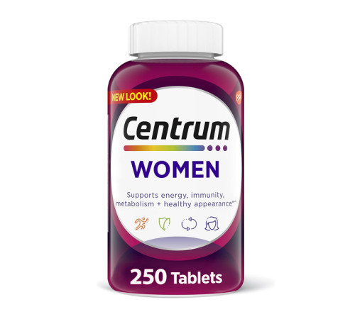 Мультивітаміни для жінок Centrum Women - 250 таблеток Мультивітаміни для жінок Centrum Women - 250 таблеток