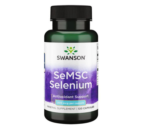 SeMSC Selenium 200mcg - 120caps SeMSC Selenium 200mcg - 120caps
