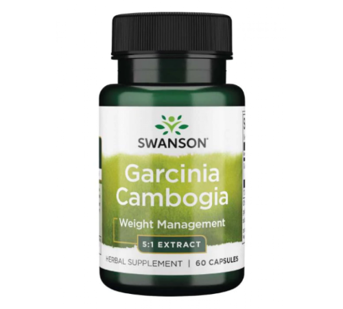 Гідроксицитринова кислота Garcinia Cambogia 5:1 Extract 80мг - 60 капсул Гідроксицитринова кислота Garcinia Cambogia 5:1 Extract 80мг - 60 капсул