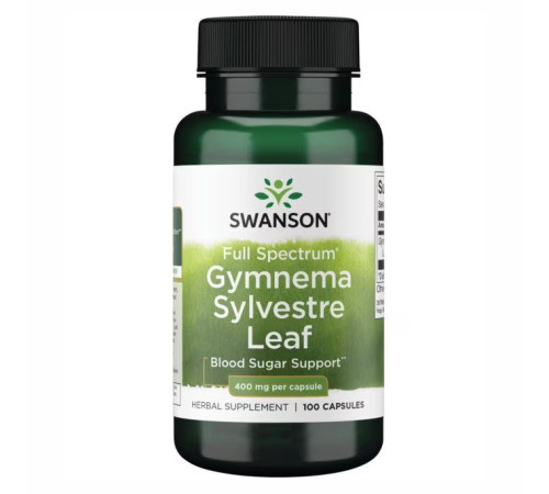 Full Spectrum Gymnema Sylvestre Leaf 400 mg - 100caps Full Spectrum Gymnema Sylvestre Leaf 400 mg - 100caps