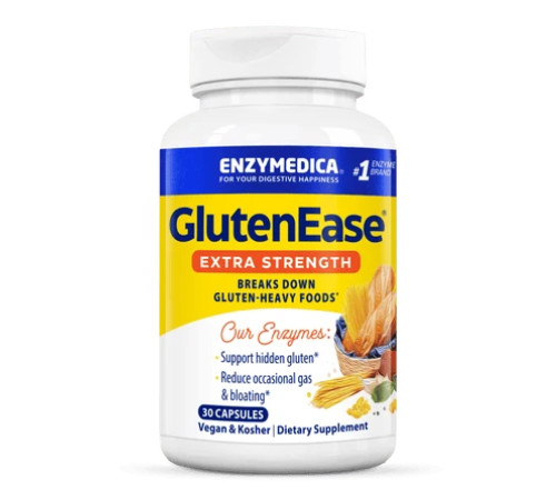 Ферменти для покращеня травлення GlutenEase Extra Strength - 30 капсул Ферменти для покращеня травлення GlutenEase Extra Strength - 30 капсул