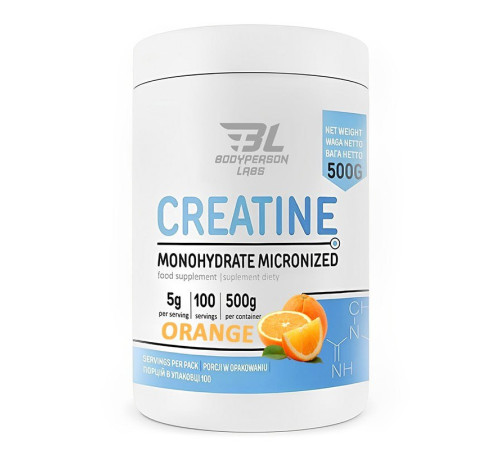 Протеїн Creatine monohydrate - 500г Апельсин Протеїн Creatine monohydrate - 500г Апельсин