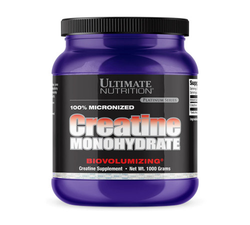 Creatine Monohydrate Ultimate Nutrition - 1000g Creatine Monohydrate Ultimate Nutrition - 1000g